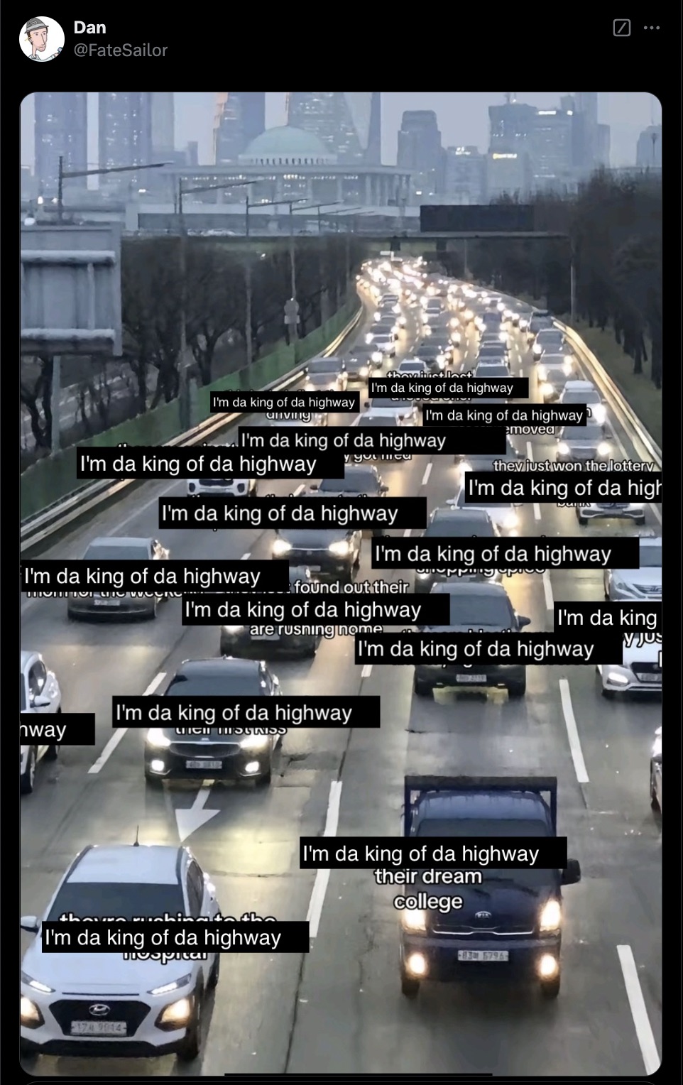 Car - Dan I'm da king of da highway anving thovinist lect I'm da king of da highway I'm da king of da highway I'm da king of da highway I'm da king of da highway Mgnificilio W y youmce I'm da king of da highway emoved they just won the lottery I'm da king